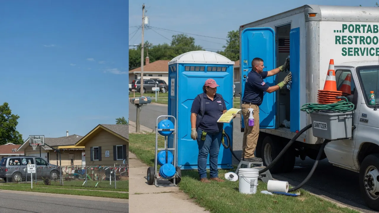 Porta Potty Rental in Franklin Park, IL near me